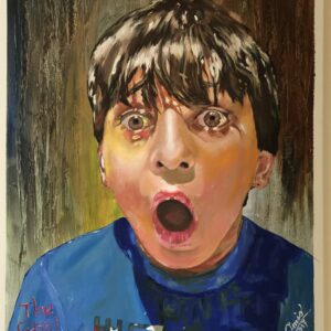 The Gasp – Oil Painting Print